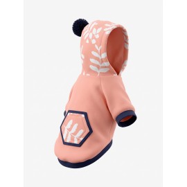 Peachy Pink Kedi Polar Sweatshirt – Sıcak Tutan Yumuşak Kedi Kıyafeti