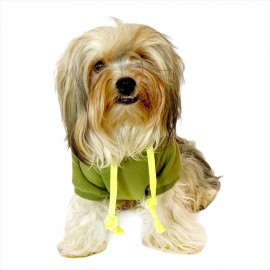 Athletique Green Camouflage Kapşonlu Sweat Köpek Kazağı