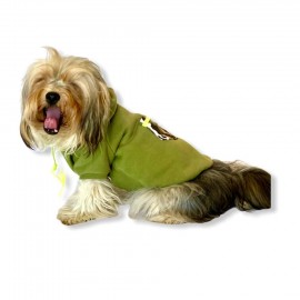 Athletique Green Camouflage Kapşonlu Sweat Köpek Kazağı