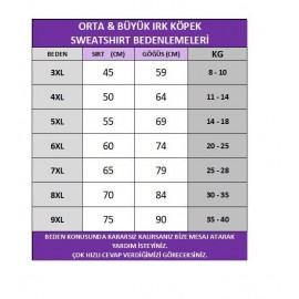 Bebek Mavisi Adidog Kapşonlu Sweatshirt Orta ve Büyük Irklar İçin