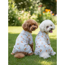 Bejjy Pamuklu Köpek Tulum Pijama