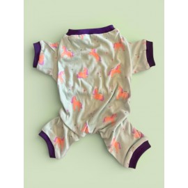 Bella Pony Pamuklu Kedi Tulum Pijama