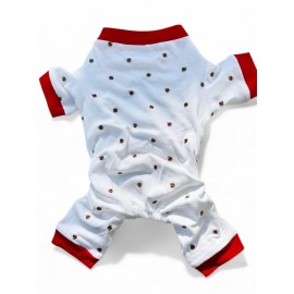 Berry Kedi Tulumu | Pamuklu Penye Kedi Kıyafeti | Küçük Irklar İçin | Tüy Dökülmesini Azaltır