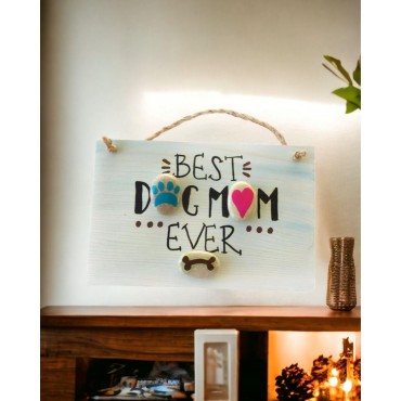 Best Dog Mom Ever Pano Anneler Günü