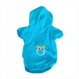 Blue Bear Kapşonlu Sweat by Kemique Köpek Kazağı 