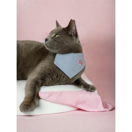 Butterfly Kedi Bandana, Fular, Kedi Kıyafeti Kedi Elbisesi, Kedi Tasması