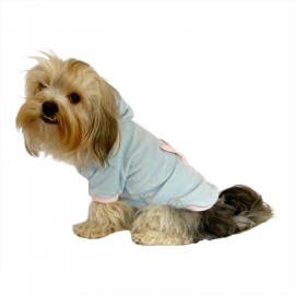 Blue Pink Bunny Kapşonlu Sweat by Kemique Köpek Kazağı