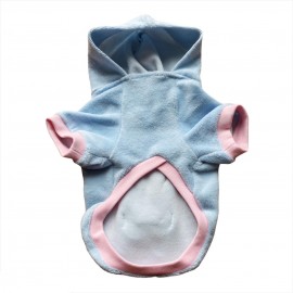 Blue Pink Bunny Kapşonlu Sweat by Kemique Köpek Kazağı 