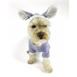 Bunny Boo Kulaklı Köpek Tulumu Kıyafeti
