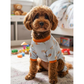 Cozy Meow Pamuklu Köpek Tulum Pijama