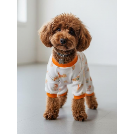 Cozy Meow Pamuklu Köpek Tulum Pijama