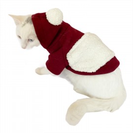 Cream Bordo Sweatshirt Kedi Süeteri Kedi Kıyafeti 