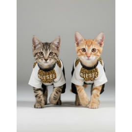 Diesel Leo Kedi Tulumu Kedi Elbisesi