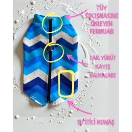 Surf Rain Küçük Köpek Yağmurluk Ceket