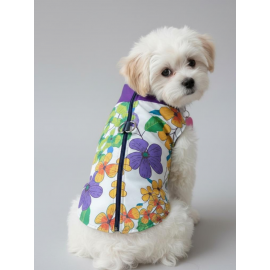 Flora Rain Küçük Köpek Yağmurluk Ceket