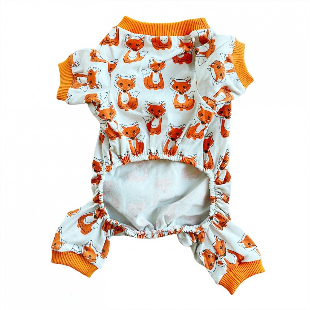Foxy Penye Tulum Kedi Tulumu Kedi Elbisesi