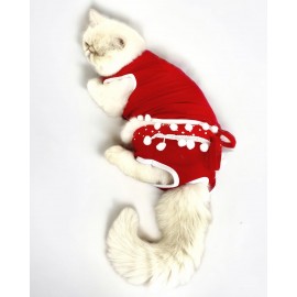 Frilly Pop Tişört ve İç Çamaşırı Set Kedi Kıyafeti Kedi Kostümü