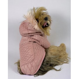 Pink Comfy Köpek Montu, Köpek Ceketi, Köpek Dış Giyim