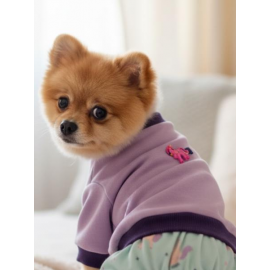 Happy Pony Duo – Sevimli Pony Desenli Köpek Tulum & Sweat Kombini