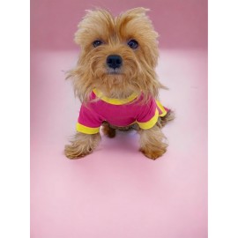 Anneler Günü Hediye Kutulu I Love Mom Pink Köpek Kıyafeti,Elbisesi Anneler Günü, Anneye Hediye, Anne 