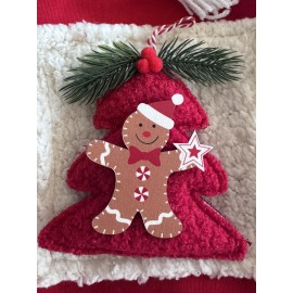 Yılbaşı Ağac Premiumı Kırmızı Polar Köpek Kıyafeti  | Kapüşonlu Noel Köpek Sweatshirt | Küçük Irklar İçin