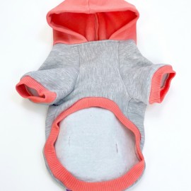Rainbow Kedi Sweatshirt | Kapüşonlu Gökkuşağı Detaylı Kedi Kıyafeti | Kedi Hoodie