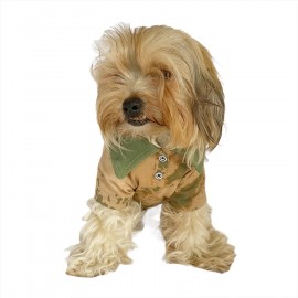 Komando Polo Yaka Tişört Köpek Kıyafeti Köpek Elbisesi