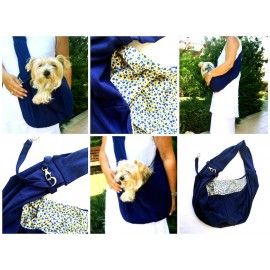 Köpek Taşima Çantası Lacivert