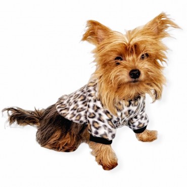 Leopar Softie Sweat Köpek Kıyafeti