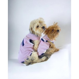 Light Purple BB Atlet Köpek Kıyafeti  Köpek Elbisesi