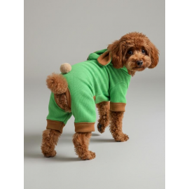 Matcha Bunny Kulaklı Köpek Tulumu Kıyafeti