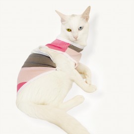 Mega Stripes Atlet  by Kemique  Kedi Kıyafeti Kedi Elbise