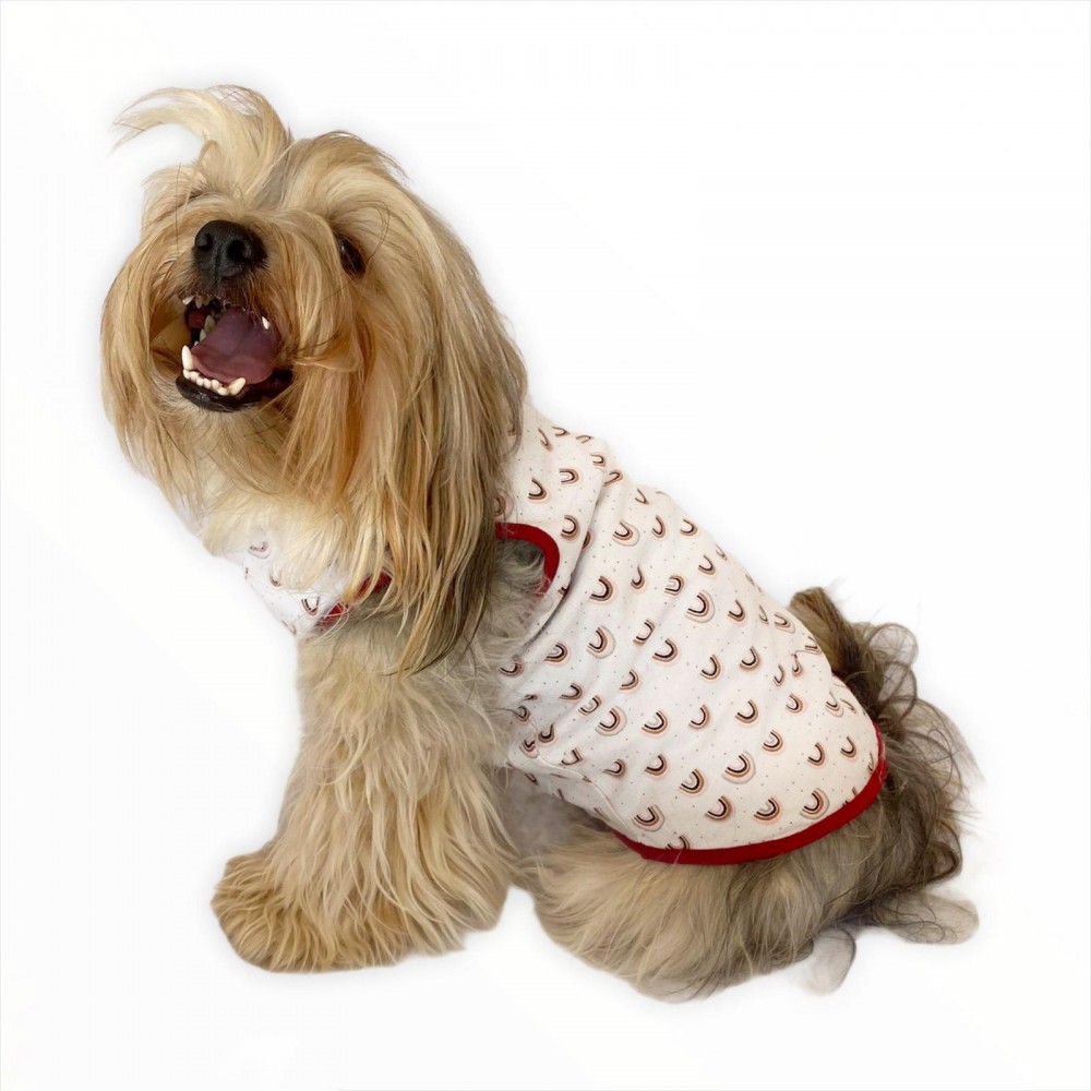 Mini Rainbows Atlet by Kemique Köpek Kıyafeti Köpek Elbise