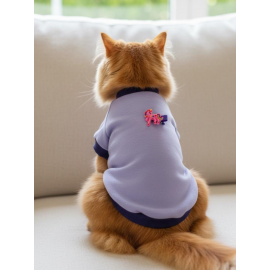 My Bella Pony Mor ve Lila Kedi Polar Sweatshirt