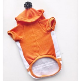 Na Orange Athletique Hoodie Köpek Kıyafet Elbise