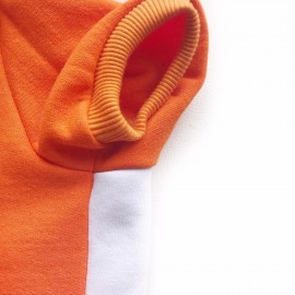 Na Orange Athletique Hoodie Köpek Kıyafet Elbise