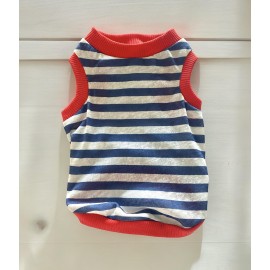 Nautical Summer Atlet Köpek Kıyafeti  Köpek Elbisesi Nautical Summer Atlet Köpek Kıyafeti  Köpek Elbisesi