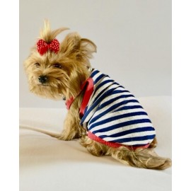 Nautical Summer Atlet Köpek Kıyafeti  Köpek Elbisesi Nautical Summer Atlet Köpek Kıyafeti  Köpek Elbisesi