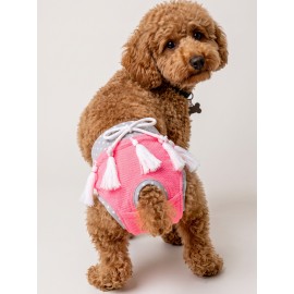 Neo Pink Dişi Köpek Regl Külotu | Köpek Donu | Köpek İç Çamaşırı | Pet Kıyafet | Küçük Irklar İçin