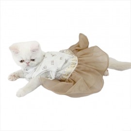 Sun Cream Tütülü Kedi Elbisesi, Kıyafeti Tutu