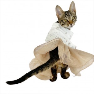 Sun Cream Tütülü Kedi Elbisesi, Kıyafeti Tutu