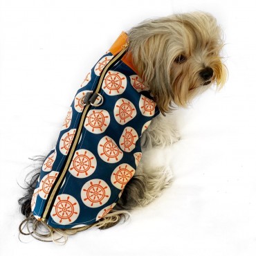 Orange Nautica Su itici Yağmurluk Köpek Yağmurluğu