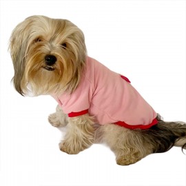 Pembe Kelebek Kapşonlu Sweat by Kemique Köpek Kazağı 