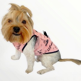 Pink İstanbul Atlet Köpek Kıyafeti  Köpek Elbisesi
