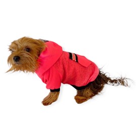 Pink Stars Kapşonlu Sweatshirt Köpek Kıyafeti 