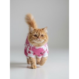 Pinky Love Polar Kedi Tulumu Pijama