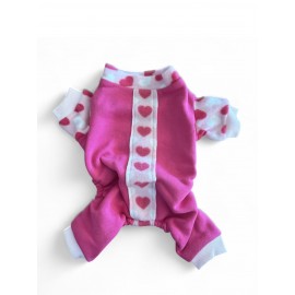 Pinky Love Polar Kedi Tulumu Pijama