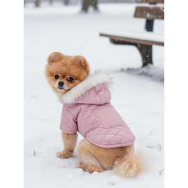 Pinky Pie Pembe Köpek Montu Kışlık Ceket 