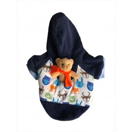 Pocketroo Teddy Sweatshirt  Kedi Kıyafeti 