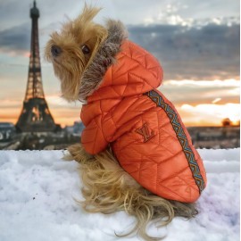 Luxy Orange Köpek Montu, Köpek Ceketi, Köpek Dış Giyim